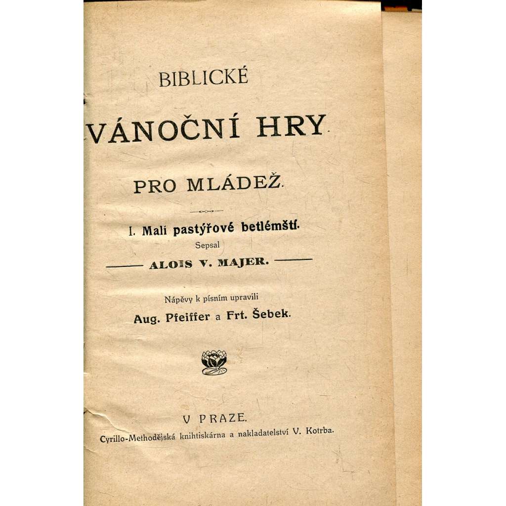 Biblické vánoční hry pro mládež (divadlo, divadelní hra)