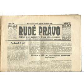 Rudé právo, ročník VI., číslo 165/1925 - staré noviny - [komunisté, komunismus]