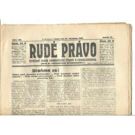 Rudé právo, ročník VI., číslo 168/1925 - staré noviny - [komunisté, komunismus]