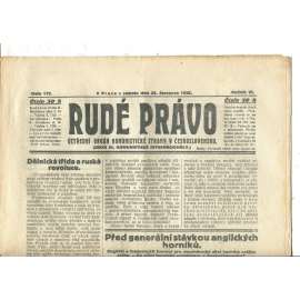 Rudé právo, ročník VI., číslo 172/1925 - staré noviny - [komunisté, komunismus]
