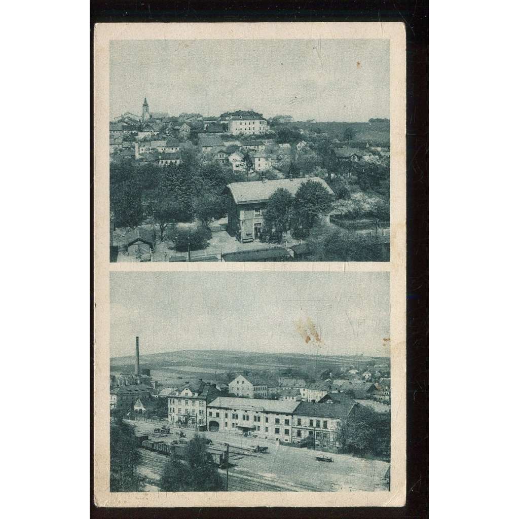 Bílovec, nádraží, závod Koh-i-noor, Nový Jičín