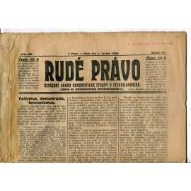 Rudé právo, ročník VII., číslo 129/1926 - staré noviny - [komunisté, komunismus]