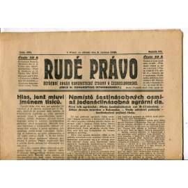 Rudé právo, ročník VII., číslo 130/1926 - staré noviny - [komunisté, komunismus]