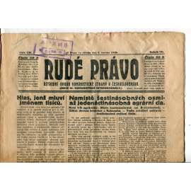 Rudé právo, ročník VII., číslo 130/1926 - staré noviny - [komunisté, komunismus]