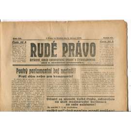 Rudé právo, ročník VII., číslo 131/1926 - staré noviny - [komunisté, komunismus]