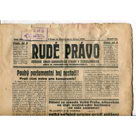 Rudé právo, ročník VII., číslo 131/1926 - staré noviny - [komunisté, komunismus] - pošk.