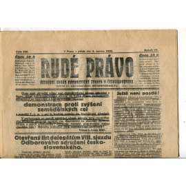 Rudé právo, ročník VII., číslo 132/1926 - staré noviny - [komunisté, komunismus]