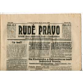Rudé právo, ročník VII., číslo 136/1926 - staré noviny - [komunisté, komunismus] - nejsou kompletní