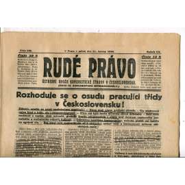 Rudé právo, ročník VII., číslo 138/1926 - staré noviny - [komunisté, komunismus] - nejsou kompletní