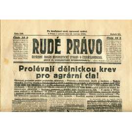 Rudé právo, ročník VII., číslo 139/1926 - staré noviny - [komunisté, komunismus] - nejsou kompletní