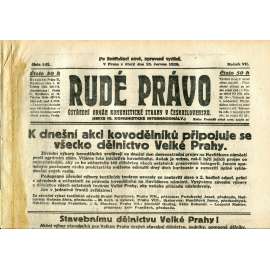 Rudé právo, ročník VII., číslo 141/1926 - staré noviny - [komunisté, komunismus]