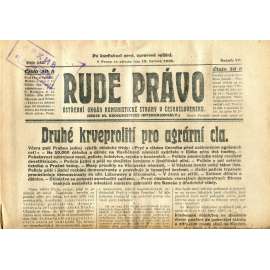 Rudé právo, ročník VII., číslo 142/1926 - staré noviny - [komunisté, komunismus]