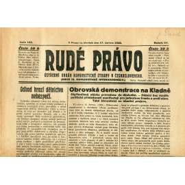 Rudé právo, ročník VII., číslo 143/1926 - staré noviny - [komunisté, komunismus]