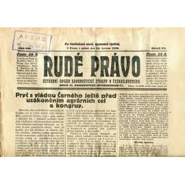 Rudé právo, ročník VII., číslo 144/1926 - staré noviny - [komunisté, komunismus]