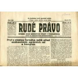 Rudé právo, ročník VII., číslo 144/1926 - staré noviny - [komunisté, komunismus]
