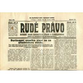 Rudé právo, ročník VII., číslo 145/1926 - staré noviny - [komunisté, komunismus]