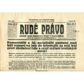 Rudé právo, ročník VII., číslo 149/1926 - staré noviny - [komunisté, komunismus]