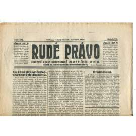 Rudé právo, ročník VII., číslo 175/1926 - staré noviny - [komunisté, komunismus]
