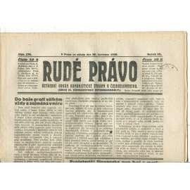 Rudé právo, ročník VII., číslo 176/1926 - staré noviny - [komunisté, komunismus]
