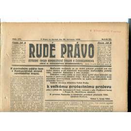 Rudé právo, ročník VII., číslo 177/1926 - staré noviny - [komunisté, komunismus]
