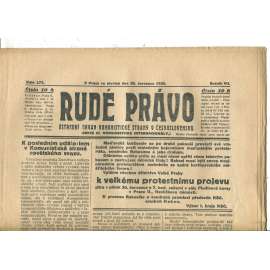 Rudé právo, ročník VII., číslo 177/1926 - staré noviny - [komunisté, komunismus]