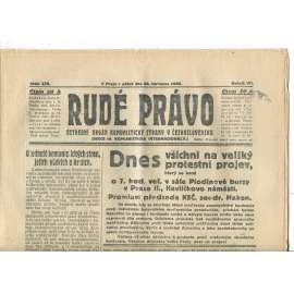 Rudé právo, ročník VII., číslo 178/1926 - staré noviny - [komunisté, komunismus]