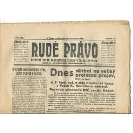 Rudé právo, ročník VII., číslo 178/1926 - staré noviny - [komunisté, komunismus]