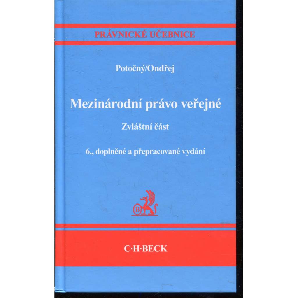 Mezinárodní právo veřejné - zvláštní část