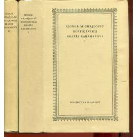 Bratři Karamazovi I. a II. (2 svazky, ed. Knihovna klasiků)