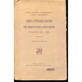 Paměti o výpravách Lisovčíků proti odbojným Čechům a jejich spojencům v letech 1619-1622 [polská účast ve třicetileté válce]