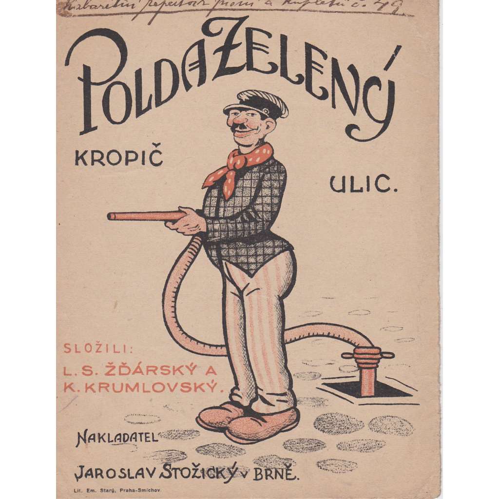 Polda Zelený, kropič ulic Polda Zelený, kropič ulic