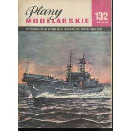 Plany modelarskie, roč. XXIII., č. 132/1986 [Modelářské plány - loď Okret ratowniczy O.R.P. PIAST; letectvo, letadla, modelářství, modely]