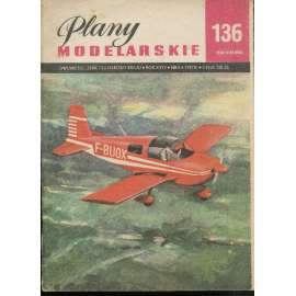 Plany modelarskie, roč. XXIV., č. 136/1987 [Modelářské plány - letadlo Grumman American AA-1B Tr2 i Trainer, letectvo, letadla, modelářství, modely]