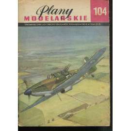 Plany modelarskie, roč. XVIII., č. 104/1981 [Modelářské plány - letadlo PZL - 101 Gawron, letectvo, letadla, modelářství, modely]