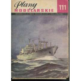 Plany modelarskie, roč. XX., č. 111/1983 [Modelářské plány - loď drobnicowiec uniwersalny Franciszek Zubrycki, letectvo, letadla, modelářství, modely]
