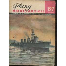 Plany modelarskie, roč. XXII., č. 127/1985 [Modelářské plány - loď KITAKAMI, letectvo, letadla, modelářství, modely]