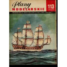 Plany modelarskie, roč. XX., č. 113/1983 [Modelářské plány - loď INGERMANLAND, letectvo, letadla, modelářství, modely]