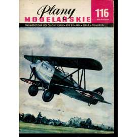 Plany modelarskie, roč. XX., č. 116/1983 [Modelářské plány - letadlo BARTEL BM-5, BARTEL BM-6, letectvo, letadla, modelářství, modely]