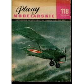 Plany modelarskie, roč. XXI., č. 118/1984 [Modelářské plány - letadlo BREGUET IXI A2, B2, letectvo, letadla, modelářství, modely]