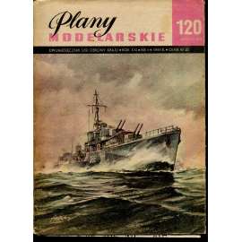 Plany modelarskie, roč. XXI., č. 120/1984 [Modelářské plány - loď ORPPIORUN, letectvo, letadla, modelářství, modely]