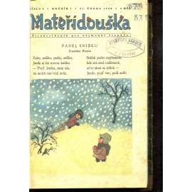 Časopis Mateřídouška, ročník I., čísla 3-6/1946 a ročník III., čísla 1-7 a 9/1947 (obsahuje komiks Ferda Mravenec)