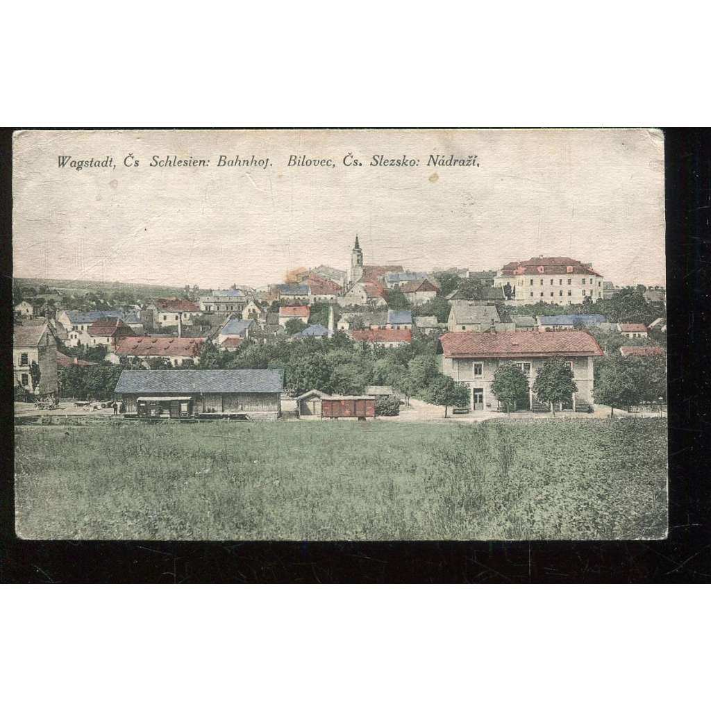 Bílovec, Wagstadt, Nový Jičín, nádraží