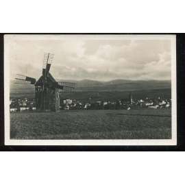 Bílovec, Wagstadt, Nový Jičín, větrný mlýn