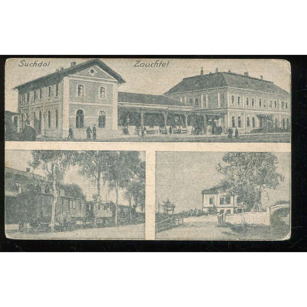 Suchdol nad Odrou, Zauchtel, Nový Jičín, nádraží