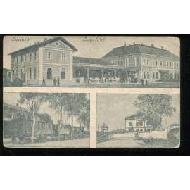 Suchdol nad Odrou, Zauchtel, Nový Jičín, nádraží