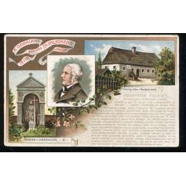 Hodslavice a Lobkovice, Palacký, litografie