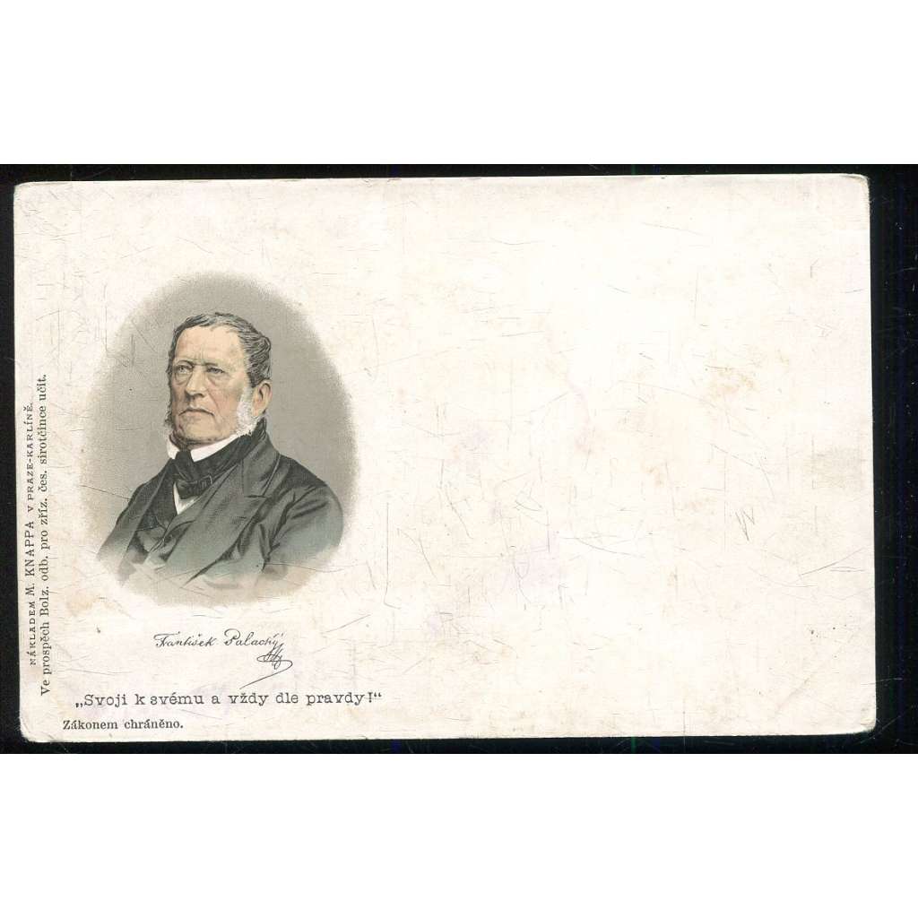 Hodslavice, Palacký, litografie