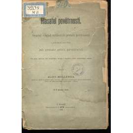 Hlasatel povětrnosti (počasí) Nekompletní -chybí posledních 10 stran