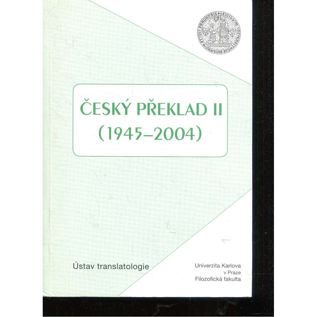 Český překlad II. (1945-2004)