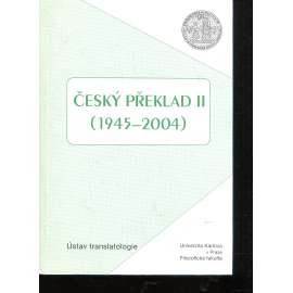Český překlad II. (1945-2004)